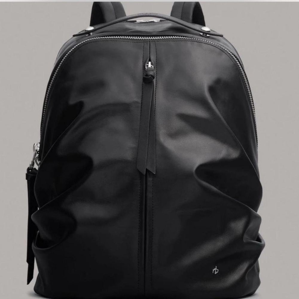 Rag & Bone Commuter Backpack
Black Leather. Slouchy Soft Large Bag